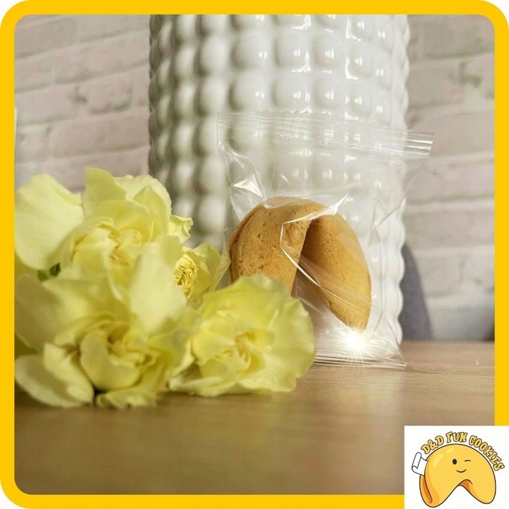 CHIŃSKIE CIASTECZKA Z WRÓŻBĄ klasyczne 100 sztuk MAGIA PRZEZNACZENIA