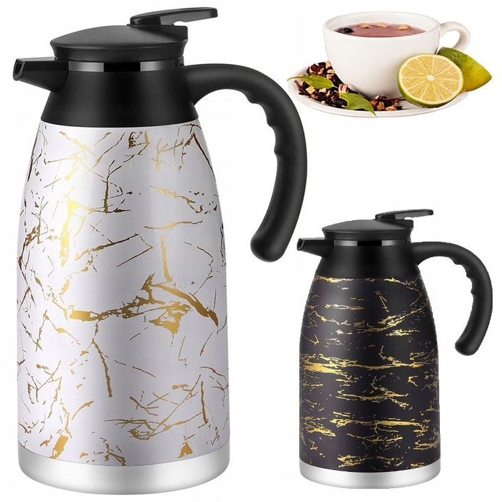 Termos konferencyjny Kawa Herbata Dzbanek Stalowy 2 kolory 2 L