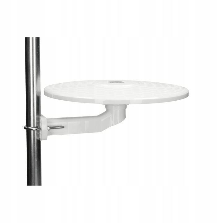 MOCNA MAŁA ANTENA TV DVB-T DVB-T2 360 STOPNI KEMPING DVB T DVB-T2 BIAŁA USB