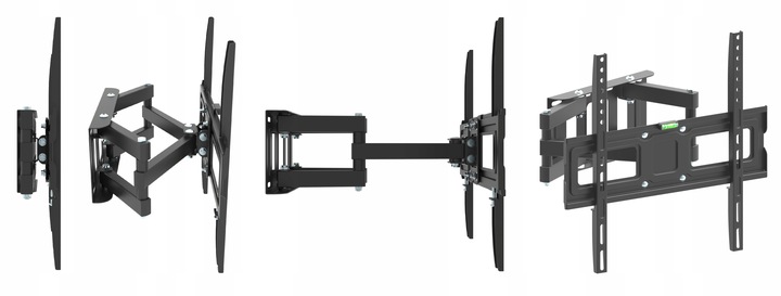 Extra Mocny Obrotowy Uchwyt do Telewizora Wieszak TV 25-70 cali Uniwersalny