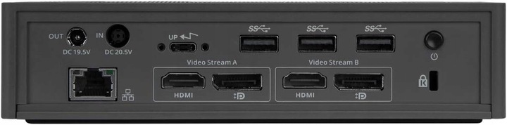 Targus Uniwersalna stacja dokująca USB-C DV4K z zasilaniem 100 W DOCK190-B