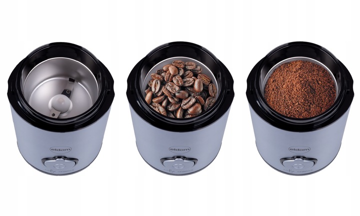 Młynek elektryczny do kawy MK90N beano Eldom niebieski matowy 60g