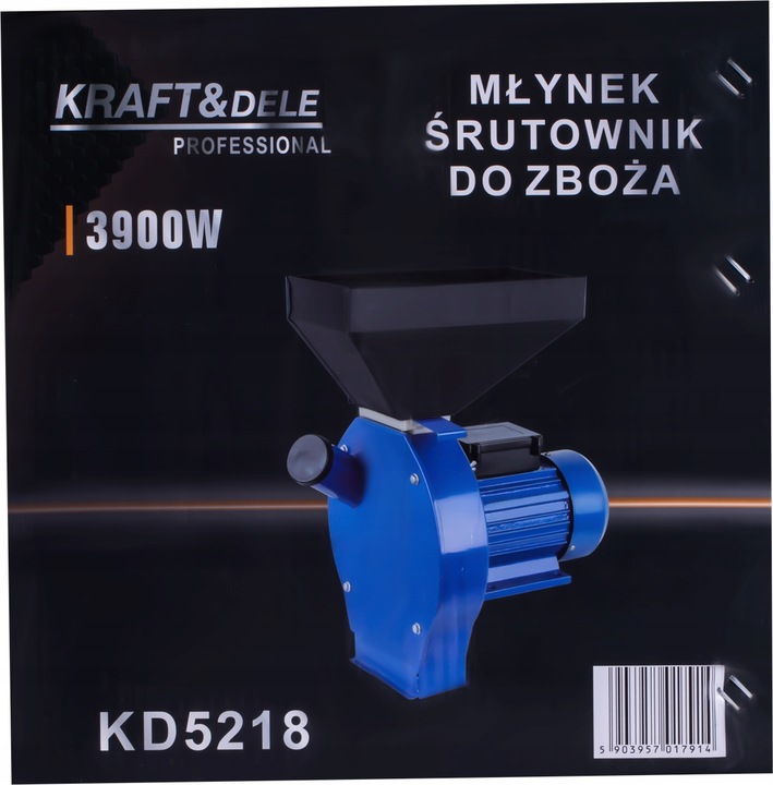 MŁYNEK/ŚRUTOWNIK DO ZBOŻA PASZ 3900W SITA ROZDRABNIACZ SOLIDNA
