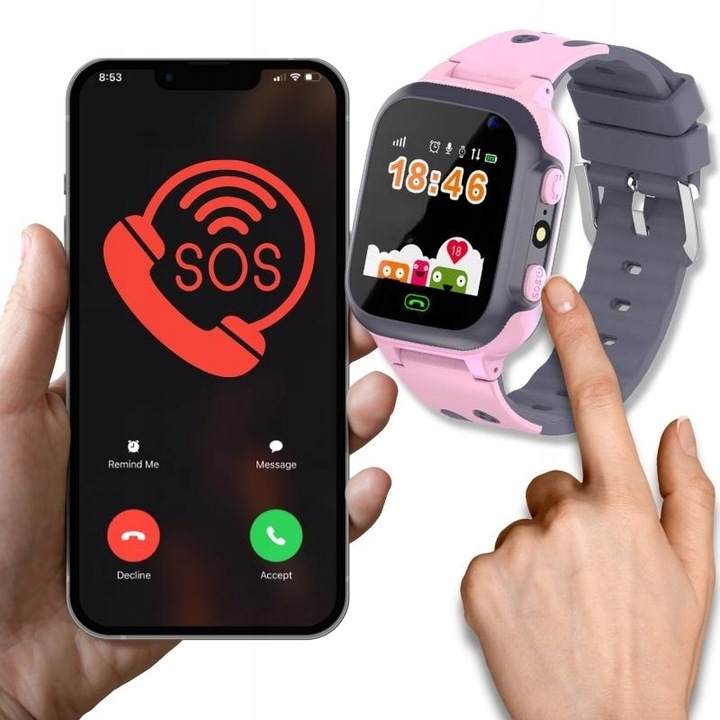 SMARTWATCH ZEGAREK DLA DZIECI MENU PL SIM APARAT GRY ODTWARZACZ MUZYKI 2024