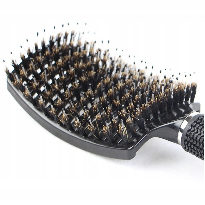 2x Szczotka do Włosów z Włosiem Dzika Masująca