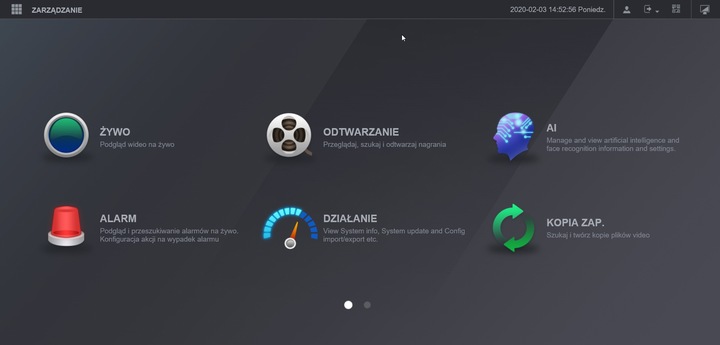 Zestaw 4 KAMER monitoring IP WizSense Smart Dual 8MPX TURRET białe DAHUA