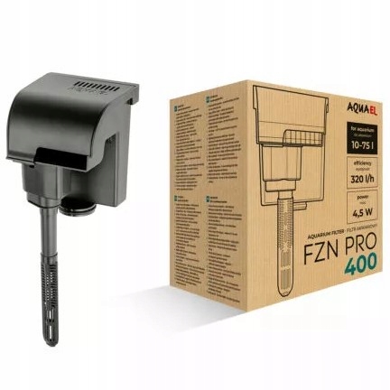 Aquael FZN PRO 400 filtr zewnętrzny kaskadowy do akwarium 10-75l
