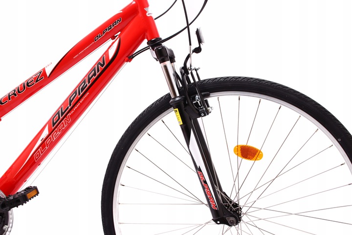 ROWER CROSSOWY MĘSKI DAMSKI MIEJSKI OLPRAN CRUEZ 28, SHIMANO