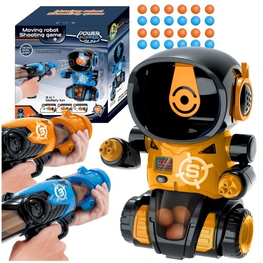 GRA STRZELANIE DO CELU ROBOT + 2 PISTOLETY