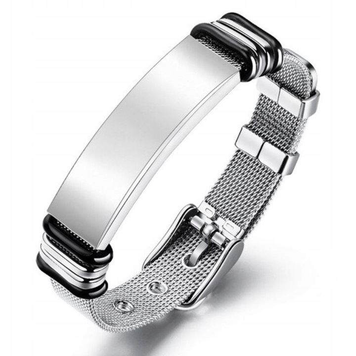 BRANSOLETKA PREZENT DLA SYNA OD MAMY TATY GRAWER