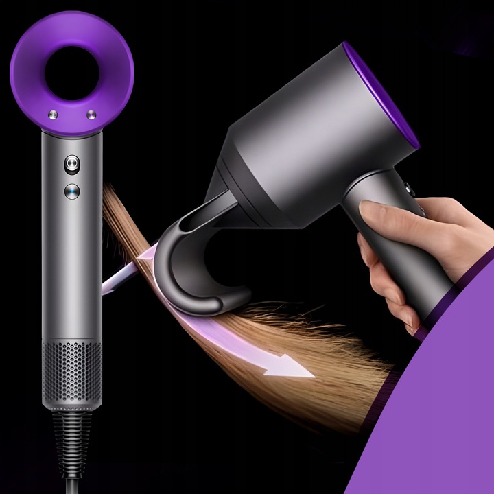 SUSZARKA DO WŁOSÓW Z JONIZACJĄ 5W1 3 PRĘDKOŚCI 1600W PREZENT POD