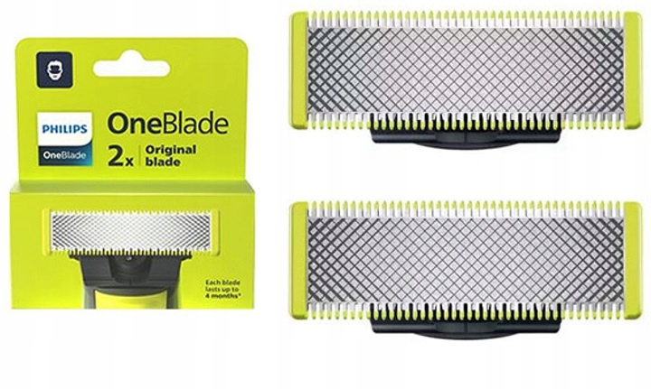 2x OSTRZE NÓŻ PHILIPS OneBlade 360 QP220 QP220/51 QP2520 QP6541 QP2730