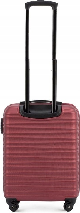 Nowoczesna Mała walizka WITTCHEN 56-3A-311 bordowa