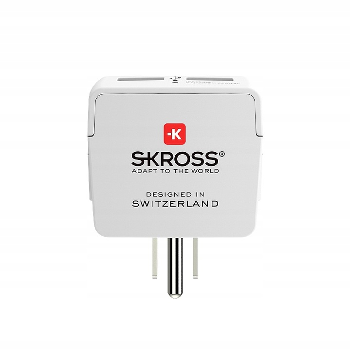 SKROSS Adapter z Polski do USA, Meksyku na Kubę, Dominikanę z ład.