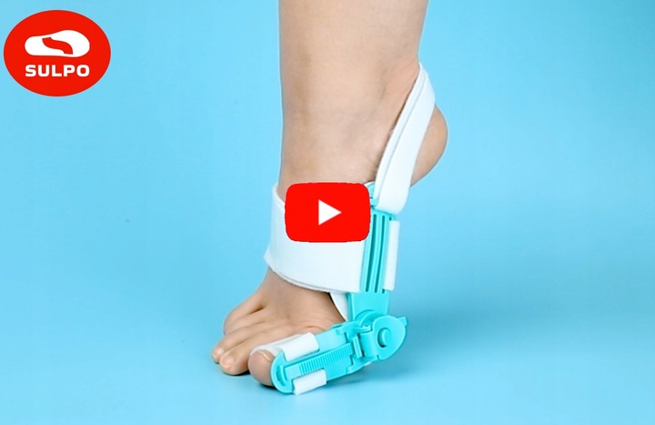 Aparat korygujący ułożenie dużego palca korektor na haluksy dzień i noc