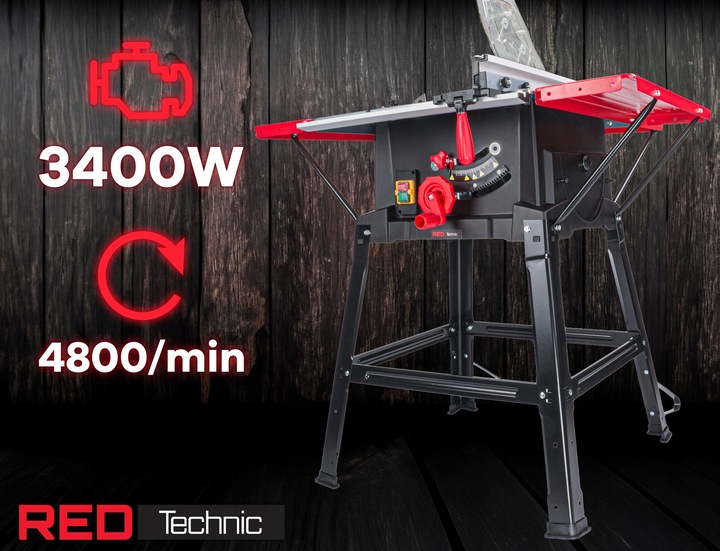 Piła STOŁOWA Pilarka Do Drewna Tarczowa Krajzega Stół Tarcza 3400W