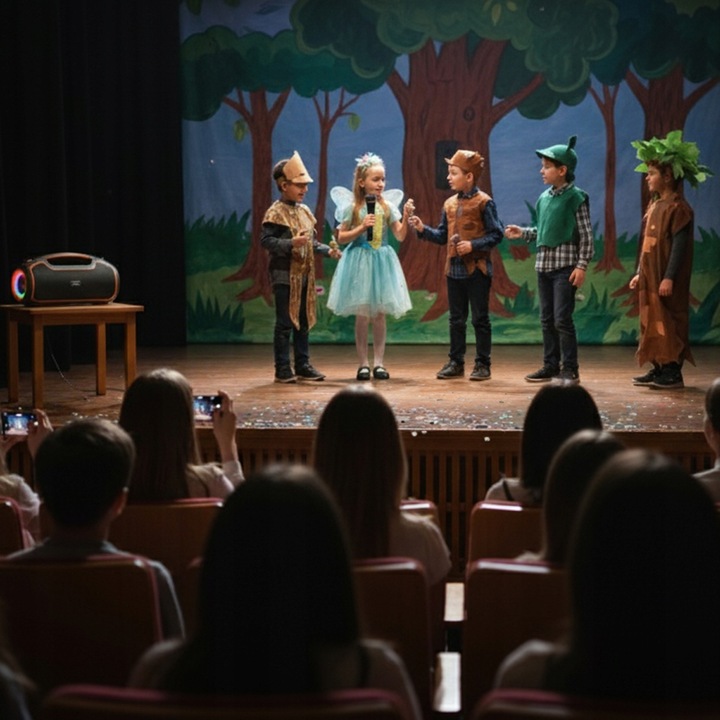 Głośnik Bezprzewodowy TONSIL BEAT 120W LED TWS Bluetooth AUX USB BT