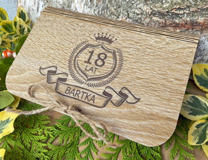 PUDEŁKO NA PIENIĄDZE PREZENT NA ROCZNICĘ URODZINY 18-40-100 LAT HD-KOLORY