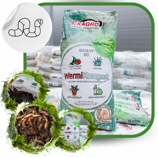 Naturalny Kompost Ekologiczny od Dżdżownic