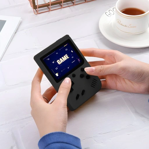 PRZENOŚNA MINI KONSOLA RETRO 400 GIER DO GRY DLA DZIECI + PAD