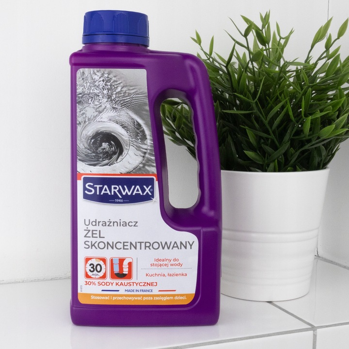 UDRAŻNIACZ ŚRODEK DO UDRAŻNIANIA RUR W ŻELU 1L STARWAX 43181