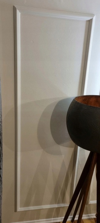 LISTWA ŚCIENNA SZTUKATERIA Biała TWARDA 2m DP1