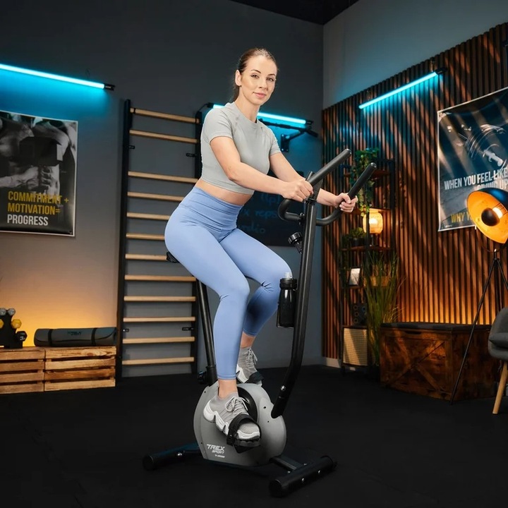 Rowerek treningowy stacjonarny domowy rower do ćwiczeń fitness Trex