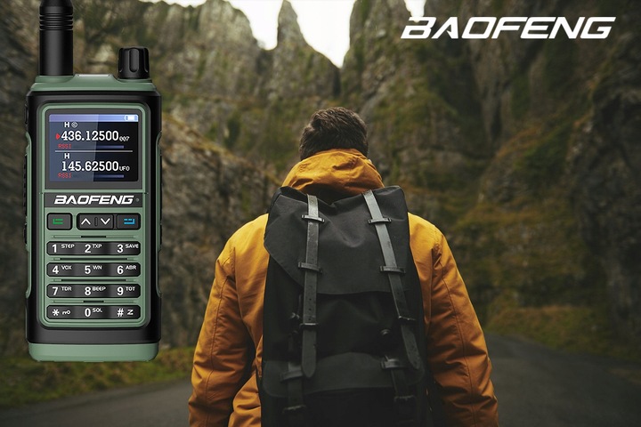 Krótkofalówka Radiotelefon Baofeng UV-17E Walkie Talkie PMR VHF UHF USB-C