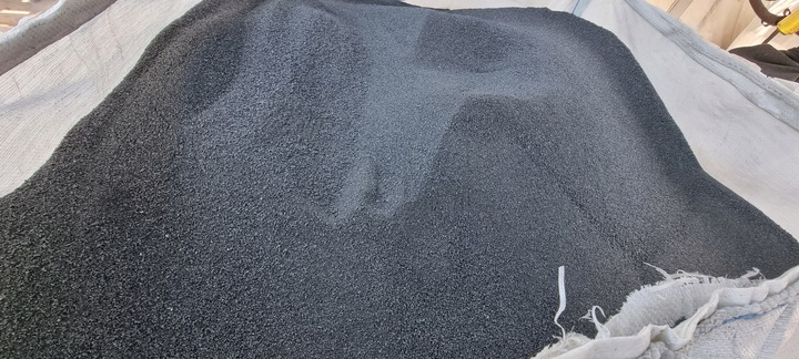 Suchy Piasek Bazaltowy Fuga Zasypka Grafit Do Kostki Brukowej 0-2 mm