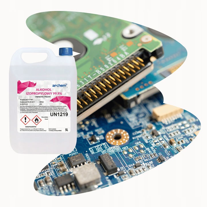 Alkohol Izopropylowy 5L IPA 99,9% Izopropanol najwyższa jakość