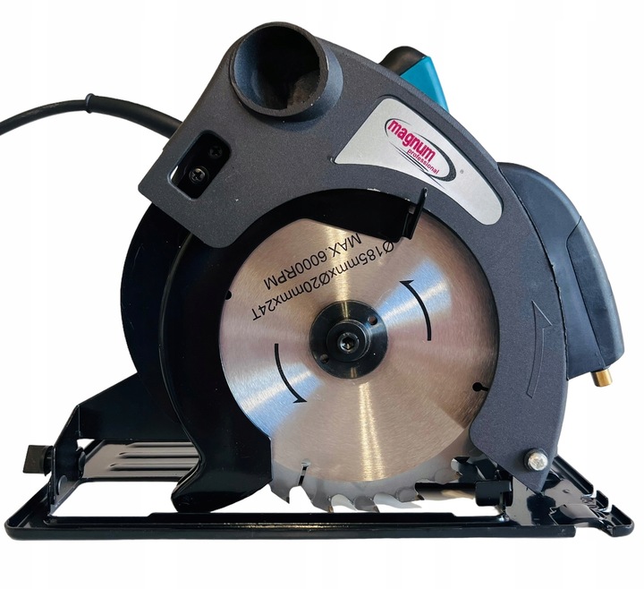 PILARKA TARCZOWA RĘCZNA Z LASEREM PIŁA PRZECINARKA + 3 TARCZE MOCNA