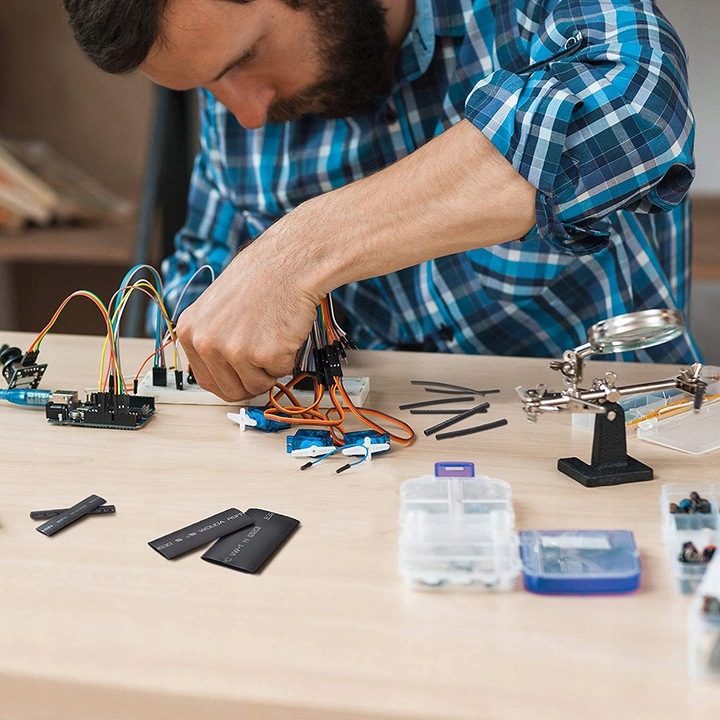 Rurka termokurczliwa 625szt zestaw rurek KONEKTORY Zestaw Węży
