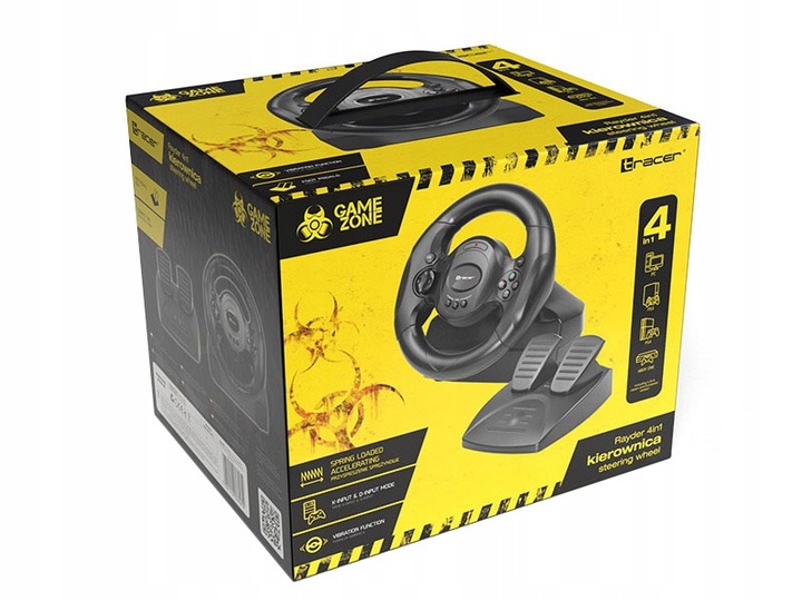 KIEROWNICA do KOMPUTERA PC LAPTOP PLAYSTATION PS3 PS4 Xbox One PEDAŁY USB