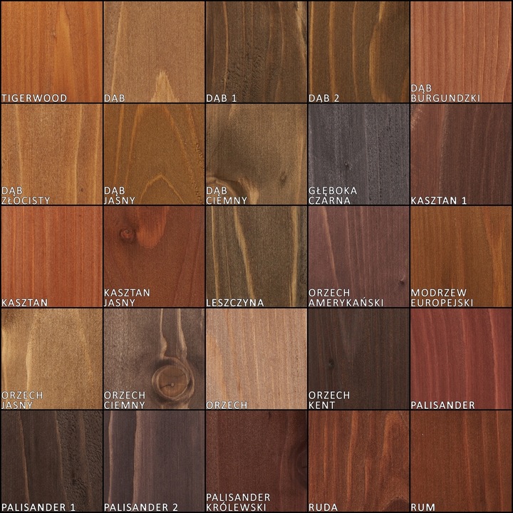 BEJCA WODNA DO DREWNA BARTEK 2L 130 KOLORÓW DO WYBORU