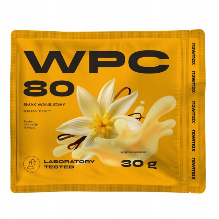 POWER SYSTEM PAS POWERLIFTING SKÓRZANY MOCNY TRÓJBÓJ M + nowmax WPC 80 30 g