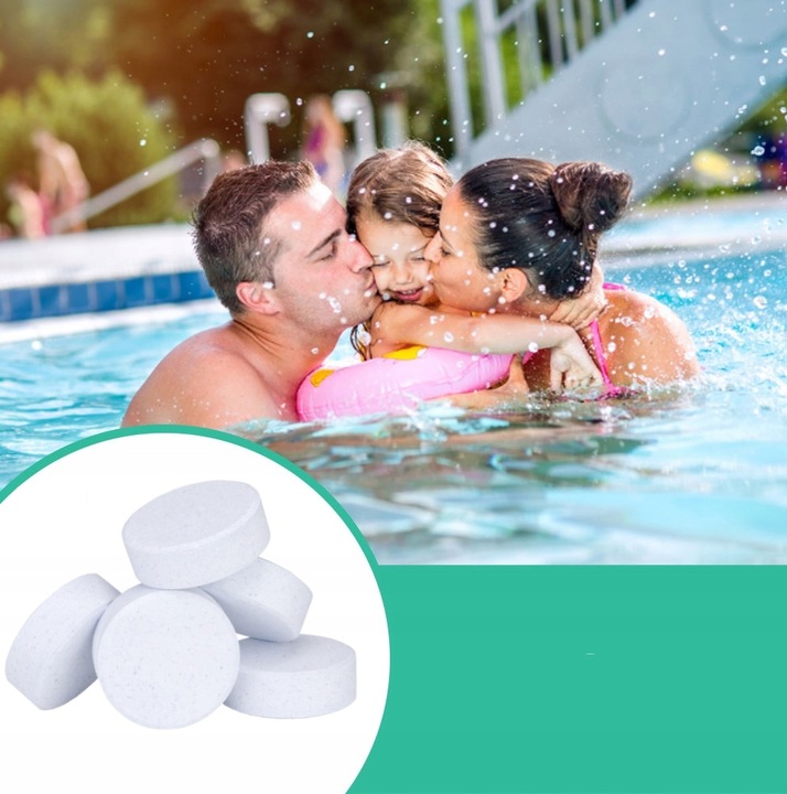 5kg 10w1 TABLETKI MULTIFUNKCYJNE CHLOR DO BASENU 200g JACUZZI SPA CHLOROWE