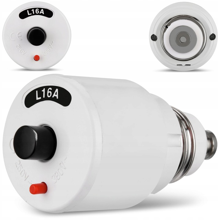BEZPIECZNIK AUTOMATYCZNY WKRĘCANY KOREK 16A E27 1P IP20 50-60Hz