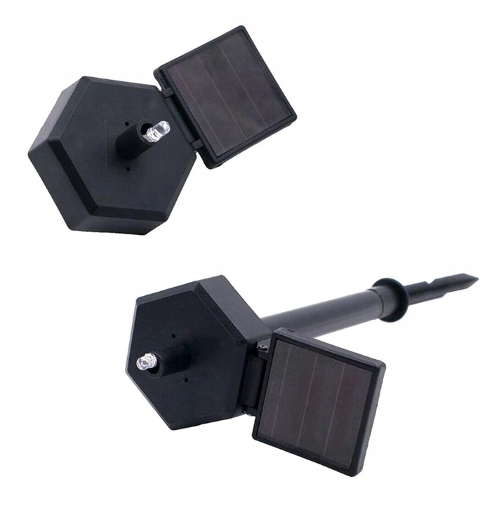 LAMPA SOLARNA OGRODOWA SOWA WODOODPORNA DUŻA LED