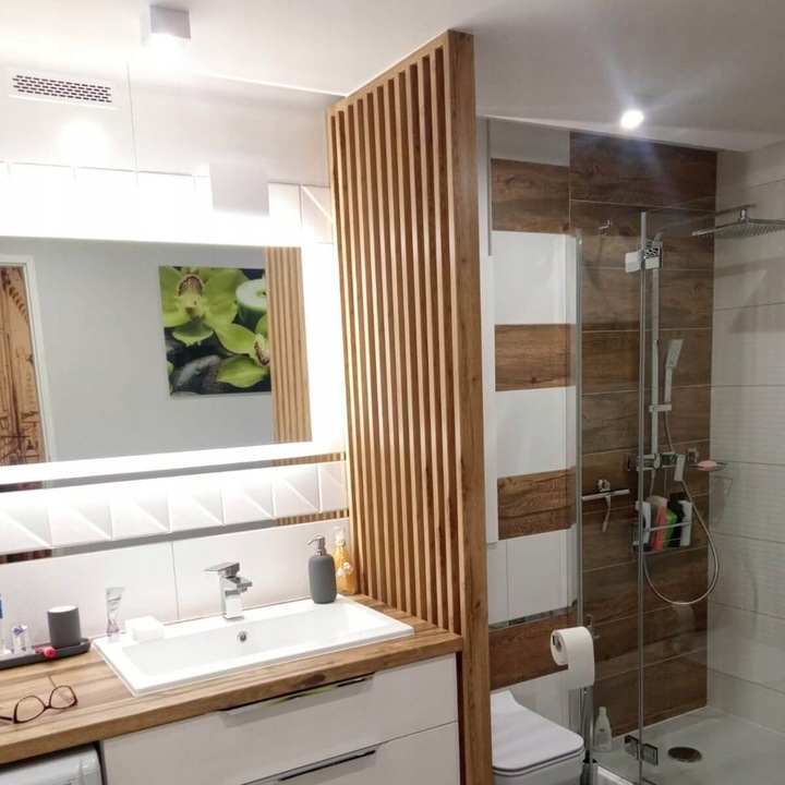 Boazeria angielska listwy do malowania DIY 207x10 cm deski panel 3D