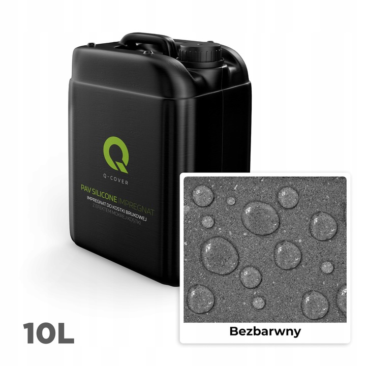 IMPREGNAT DO KLINKIERU CEGŁY BETONU BRUK Z EFEKT MOKREJ POWIERZCHNI WET 10L