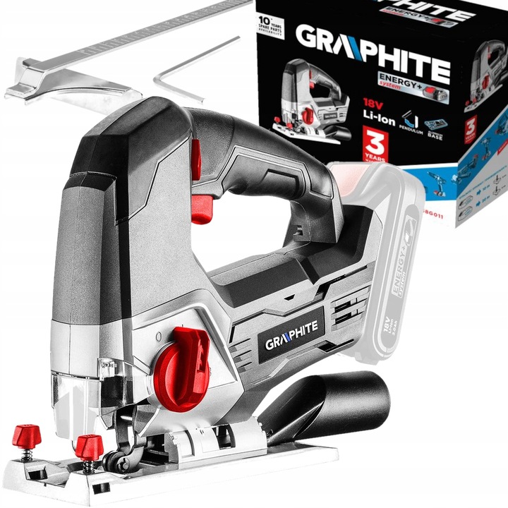 AKUMULATOROWA WYRZYNARKA 18V ENERGY+ GRAPHITE 58G011