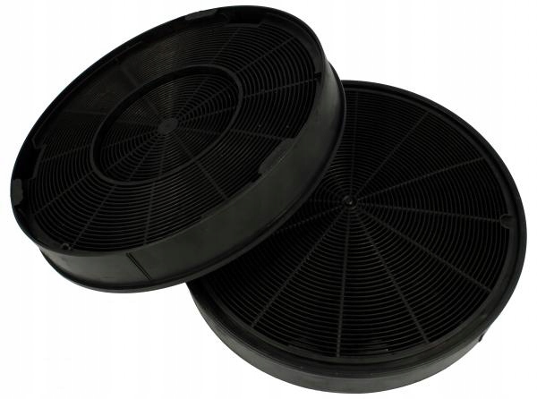 Komplet 2 x Filtr węglowy okapu 20cm Faber AEG Ariston Zanussi