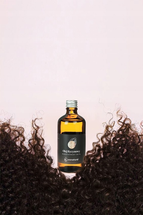 Olej Rycynowy Nierafinowany 1000ml 1l Wenatural wszechstronny ciało włosy