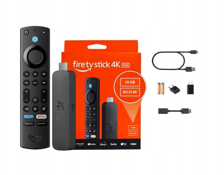odtwarzacz multimedialny Amazon Fire TV Stick 4K MAX 16GB