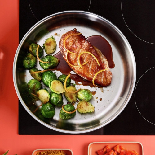 Zestaw garnków i patelni TEFAL Ingenio Cook Eat 5 el. indukcja