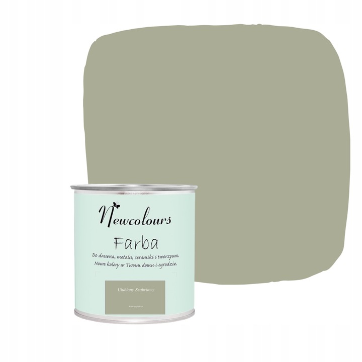 Farba do mebli Newcolours - Ulubiony Szałwiowy 200ml