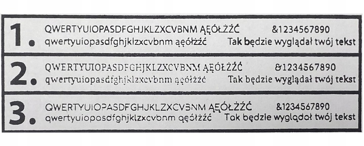 PIECZĄTKA FIRMOWA do 6 linii - IMPRINT 12 - TRODAT 8912 - LEKARSKA BIUROWA