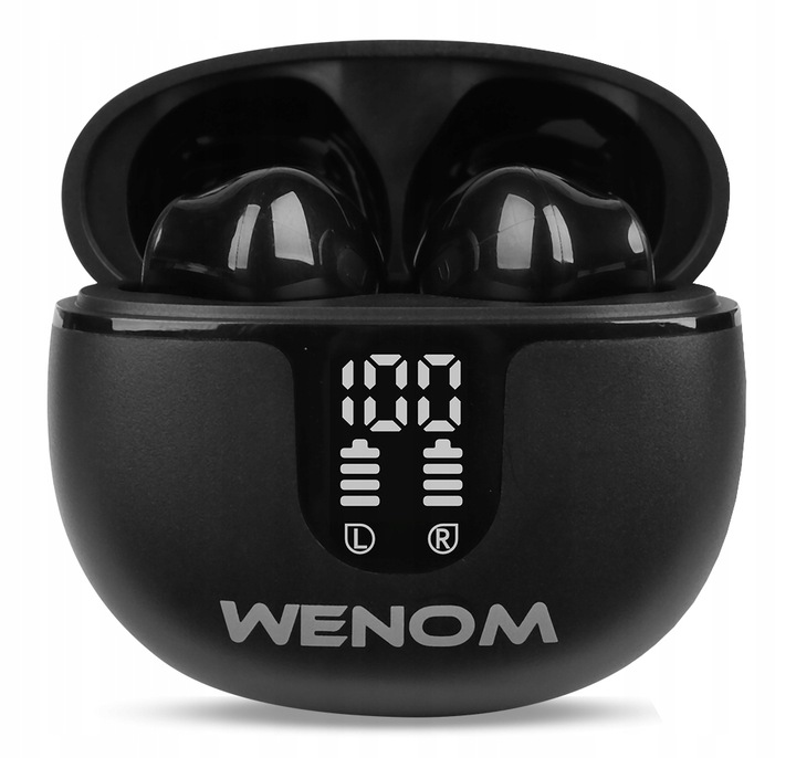 Słuchawki bezprzewodowe Wodoodporne Sportowe Dwa Mikrofony WGM 14 PRO TWS