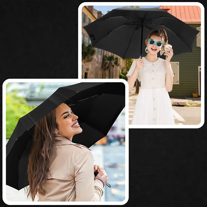 DUŻY PARASOL XXL SKŁADANY AUTOMAT PARASOLKA WODOODPORNA