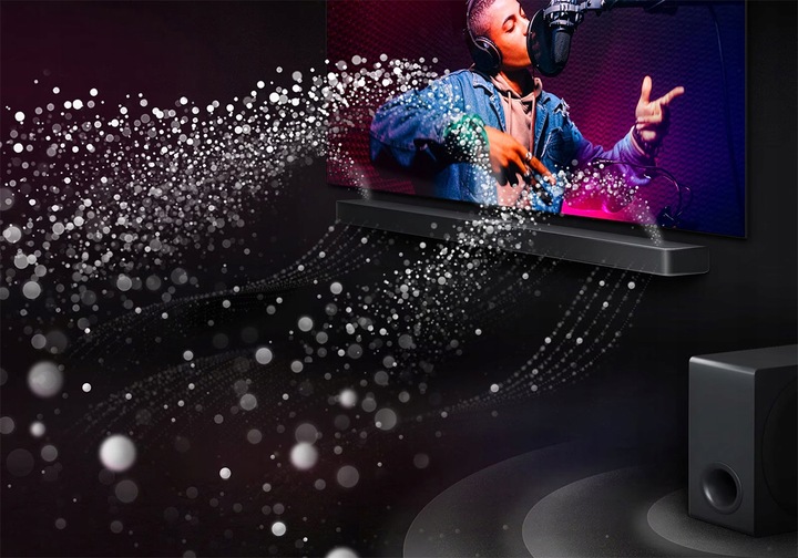 Soundbar LG S95TR Czarny 810 W głośnikami przestrzennymi, 9.1.5-kanałowy